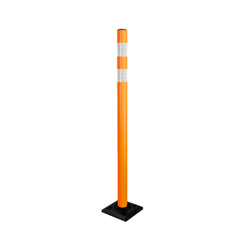 Black Heavy Duty Impact Recovery Flexible Bollard