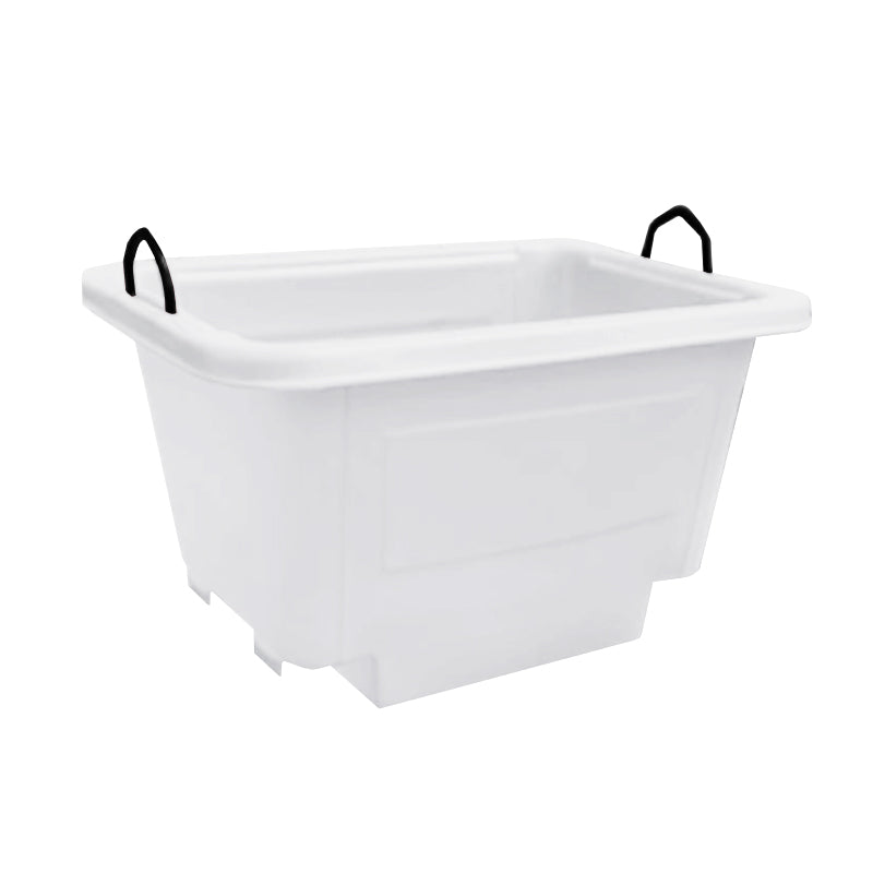 White 250 Litres Euro Crane Lift Tub