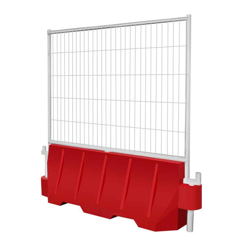 1600mm Water Filled Safety Barrier - Site Wall, UV Stabilized HDPE, Ideal for Traffic Control, Pedestrian Walkways, Secure Boundaries, 300kg Weight