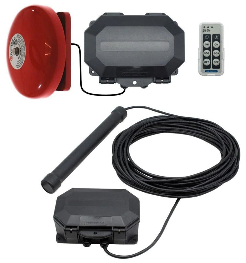 Long Range Driveway Metal Detecting Alarm With Outdoor Receiver & Loud Bell