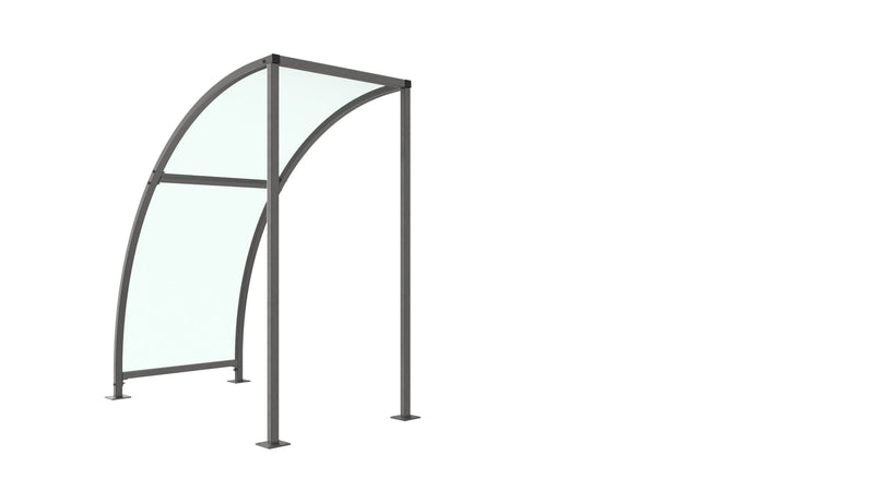 Leyton Cycle Shelter – Open Sided Galvanised Steel Frame