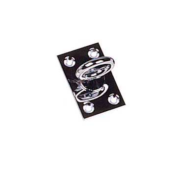 Light Gray Wall Plate For Rope Barriers