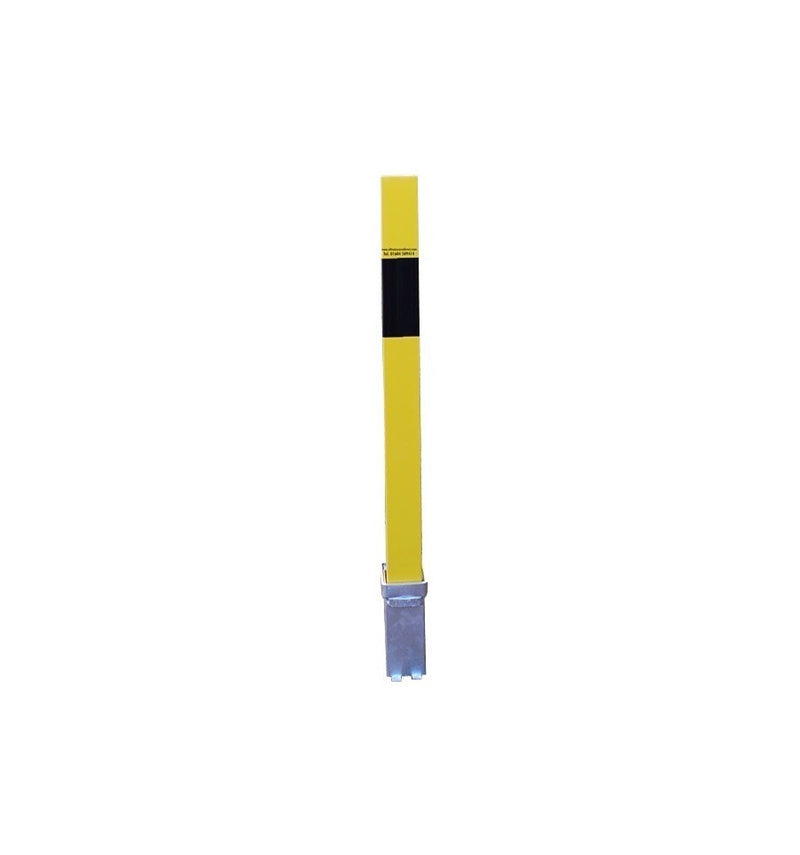 Goldenrod Heavy Duty Removable Parking Post With Integral Lock & Tool