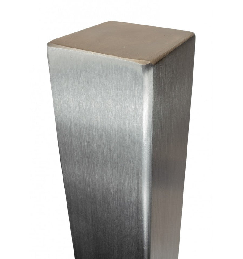 Slate Gray Stainless Steel Removable Parking & Security Post