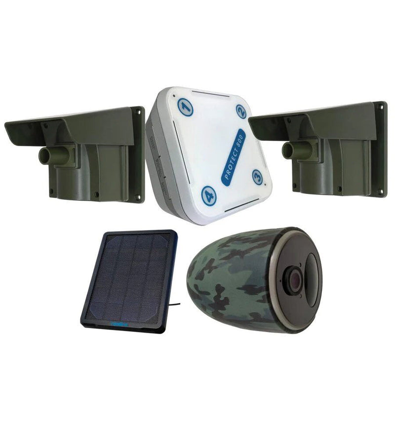 Driveway Alarm System With 2 x PIR's & 1 x 4G Solar Camera Kit