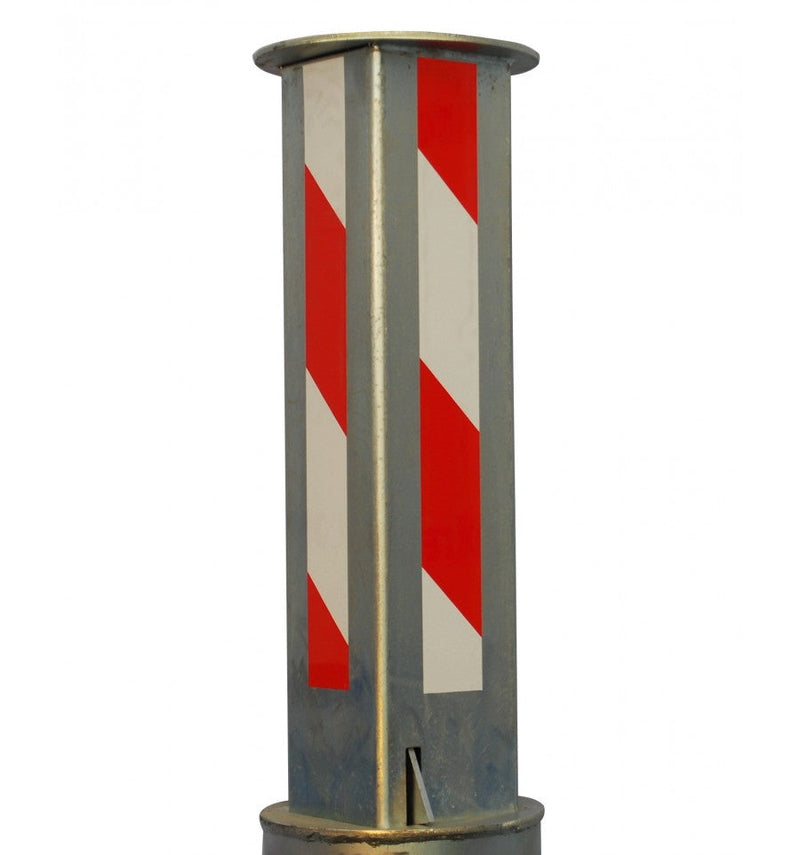 Dim Gray Anti-Ram Telescopic Security Post