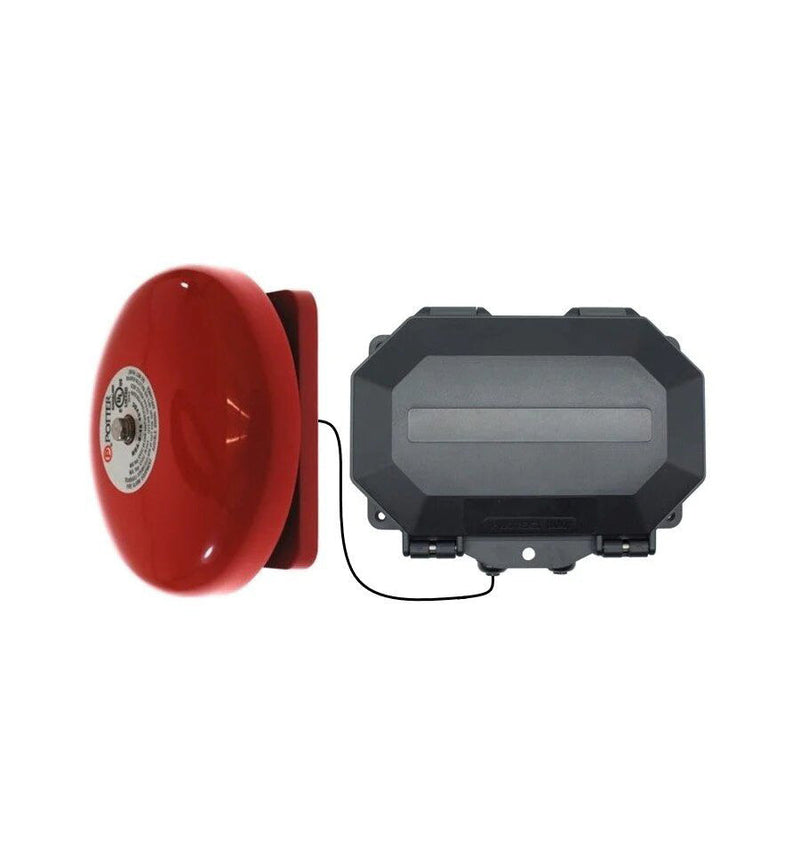 Wireless Commercial Bell Kit Included Heavy Duty Push Button & Loud Bell With Adjustable Duration