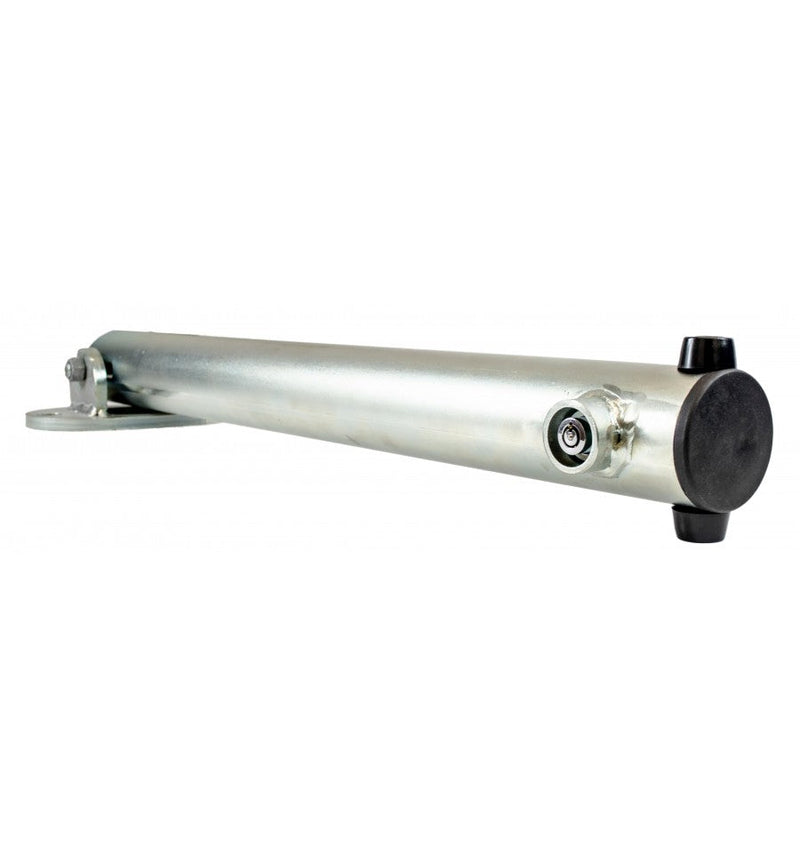 Gray Bolt Down Folding Parking Post