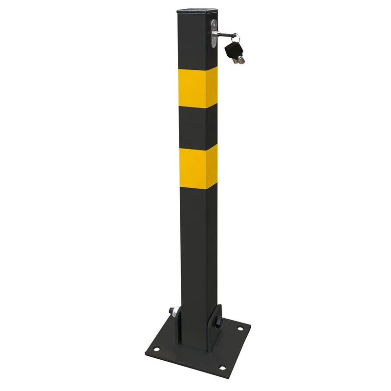 Dark Slate Gray Heavy Duty Steel Folding Parking Post