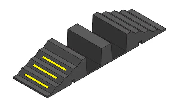 Dark Slate Gray Hose Protection Ramp For HGVs