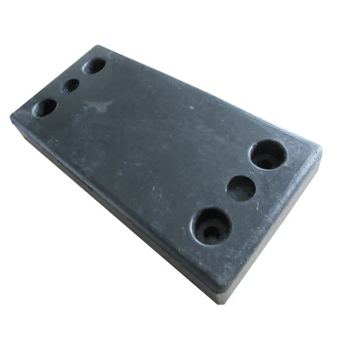 SBR Rubber Dock Bumper - 600 x 300 x 80mm