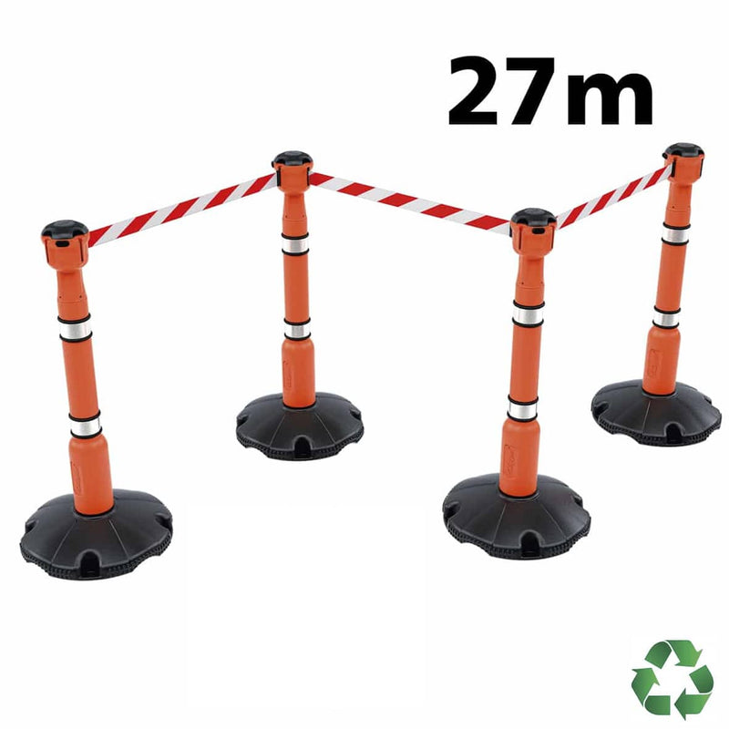 Skipper 27m retractable safety barriers kit (KIT01)