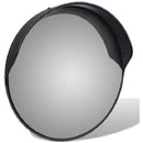300mm External Polypropylene Steel Blind Spot Mirrors Black