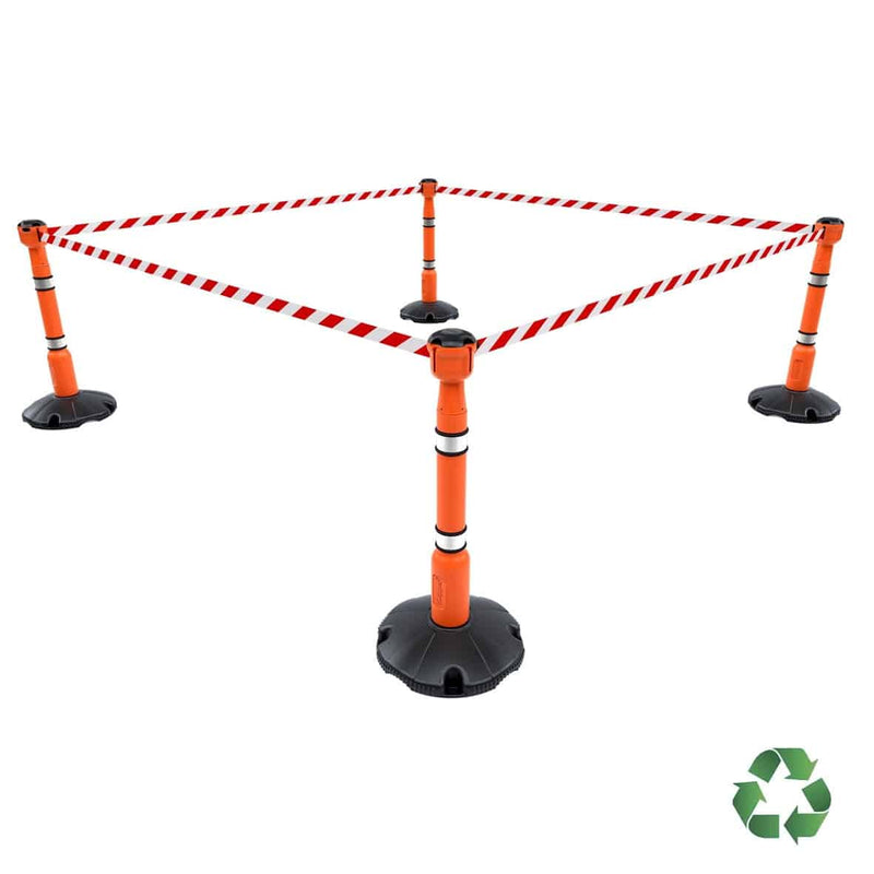 Skipper 27m retractable safety barriers kit (KIT01)