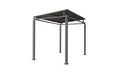 Bedford Galvanised Steel Cycle & Smoking Shelter, Open Sided, Bolt Down, 1-5m Lengths, Extension Bays Available, Mild Steel Frame with Angled Roof