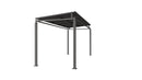 Bedford Galvanised Steel Cycle & Smoking Shelter, Open Sided, Bolt Down, 1-5m Lengths, Extension Bays Available, Mild Steel Frame with Angled Roof
