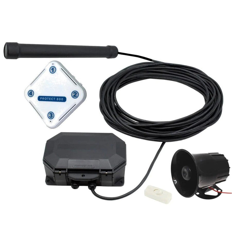 Wireless Vehicle Detecting Driveway Alarm with Loud Siren