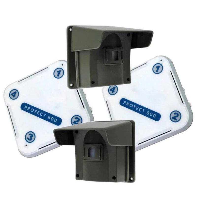 Driveway Alert System With 2 x PIR's & 2 x Receivers