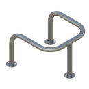 ACP11 Column Protector - 60mm Diameter, Galvanized Steel, Industrial Corner & Pillar Guard, Durable, Reflective Yellow Bands, Internal/External Use