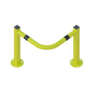 ACP3 Column Protector 50mm Diameter, Galvanized Steel with Reflective Bands, Industrial Corner & Pillar Protection, External & Internal Use, Robust