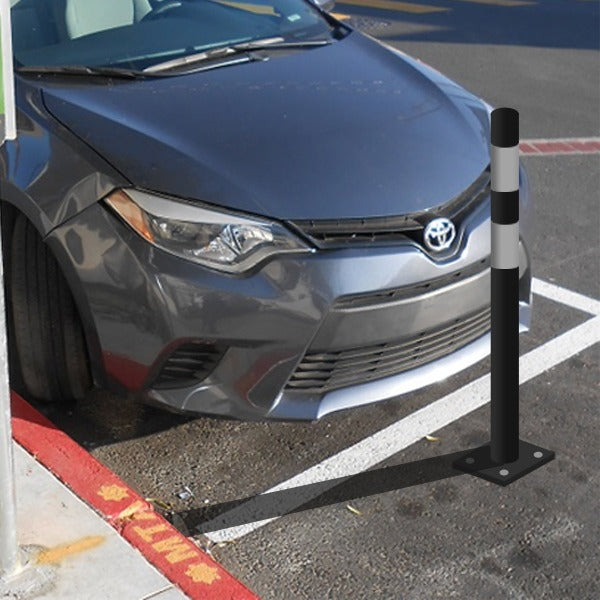 Dark Slate Gray Heavy Duty Impact Recovery Flexible Bollard