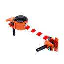 Skipper Clamp Holder/Receiver for XS Unit & Tape, Adjustable for Door Frames, Work Surfaces & Racking, 140mm Length, 205g Weight