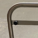 48mm Diameter Door Guard, Stainless Steel Wall Protector with Rubber Stopper, Flanged & Ragged Options, Commercial & Industrial Use