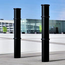 GFC3000 Ornamental Steel Bollard 900mm, Galvanised Mild Steel, Concrete In, Decorative, 114mm Diameter, Removable & Bolt Down Options Available