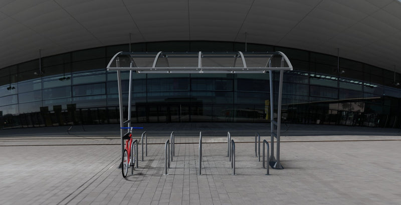 Dark Slate Gray Bowerham Cycle Shelter