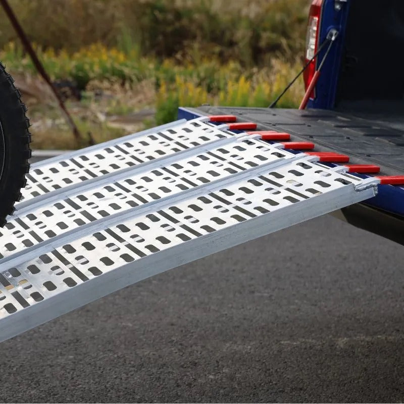 Heavy-Duty Loading Ramp with Dual Support Bars – 2200mm x 285mm for Enhanced Stability