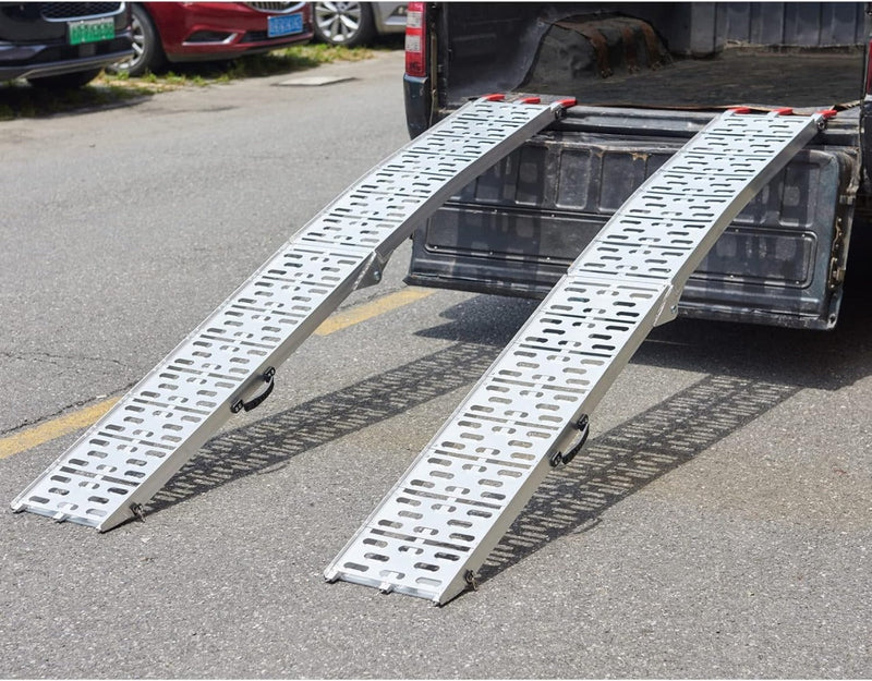 Heavy-Duty Loading Ramp with Dual Support Bars – 2200mm x 285mm for Enhanced Stability