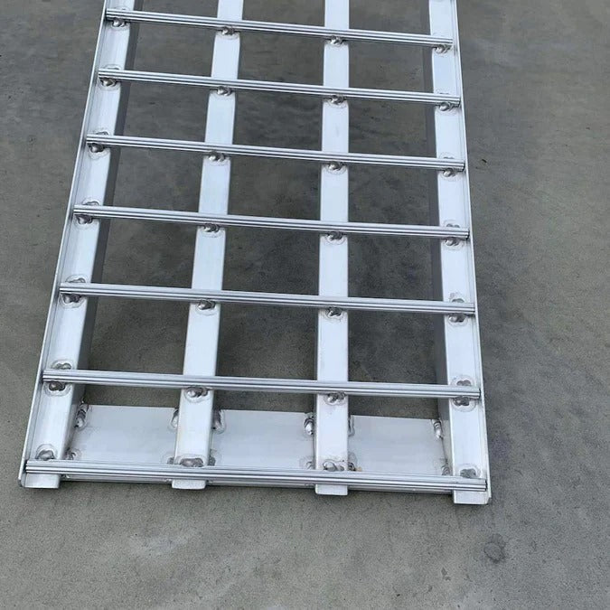 Extra-Wide Motorcycle Loading Ramp – Heavy-Duty, Foldable, Non-Slip, Single/Pair/Kit for Safe Trailer & Truck Loading