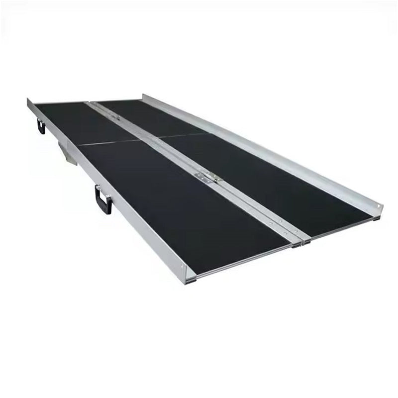 Heavy-Duty Multi-Fold Wheelchair Ramp for Effortless Vehicle Access (4ft - 10ft)