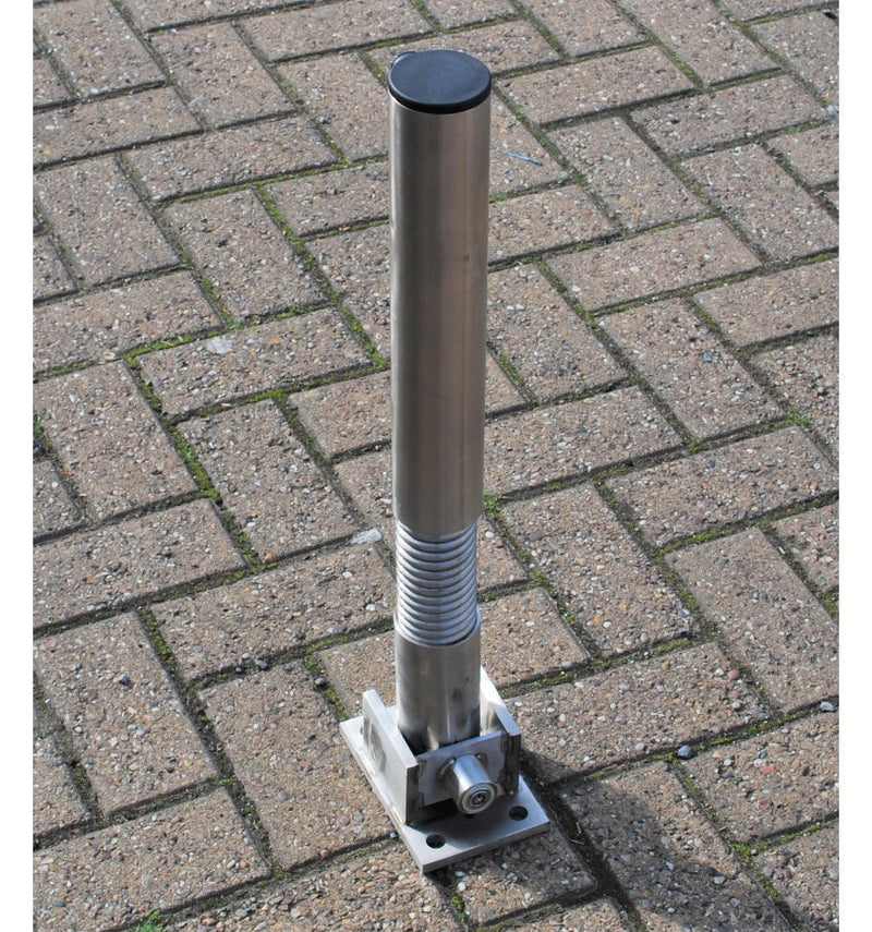 Stainless Steel Bendy Flexible Fold Down Parking Post