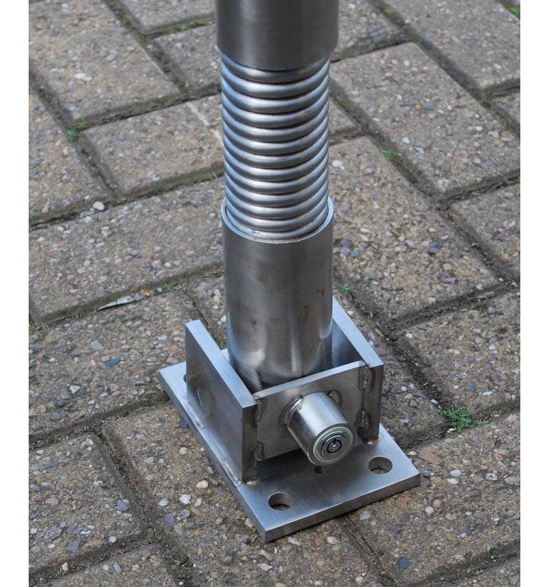 Stainless Steel Bendy Flexible Fold Down Parking Post