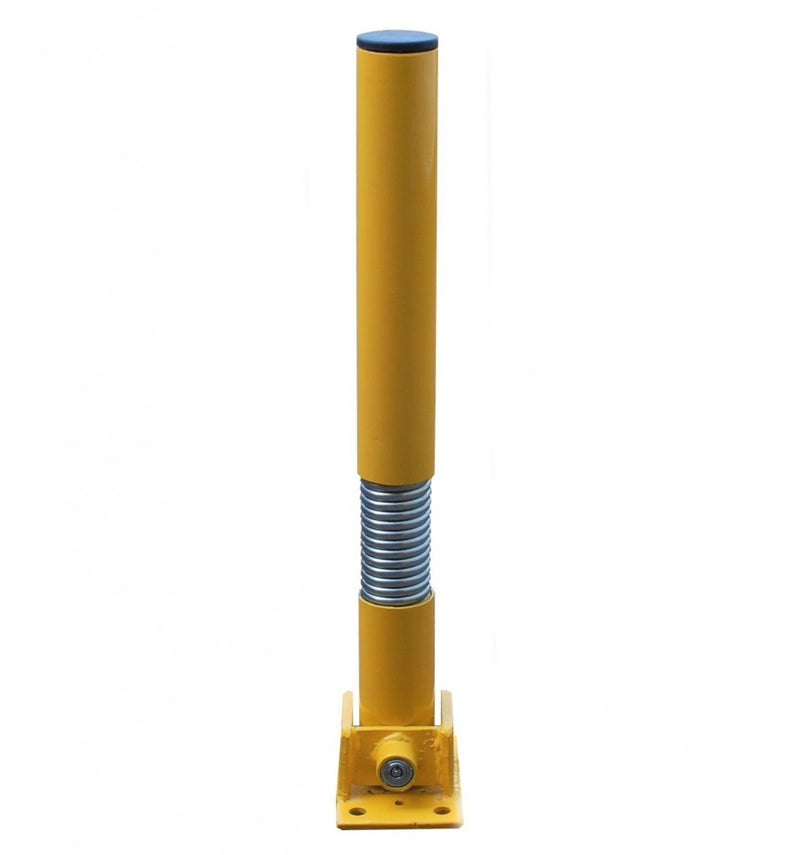 Bendy Flexible Fold Down Parking Post (Yellow)