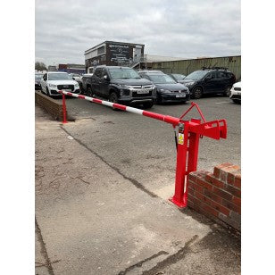 Easy Lift Manual Arm Barrier 2-8 Metres – Adjustable Security Gate for Parking, Industrial, & Commercial Access Control with Safety Features