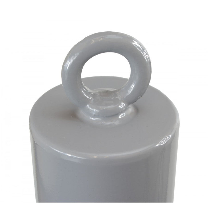 76mm Grey Bolt Down Fixed Security Bollard