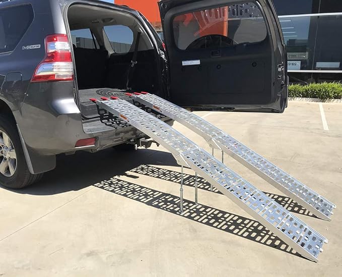 Motorcycle Loading Ramp – Sturdy Design, 2200mm x 230mm