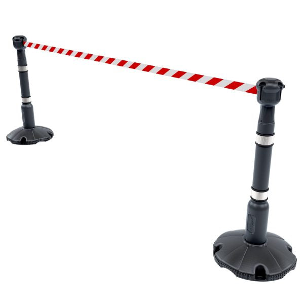 9m free standing retractable barrier kit (KIT10)