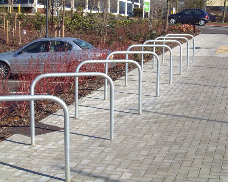 48mm Dia. Sheffield Cycle Stand - Heavy-Duty Bike Rack for Secure Parking