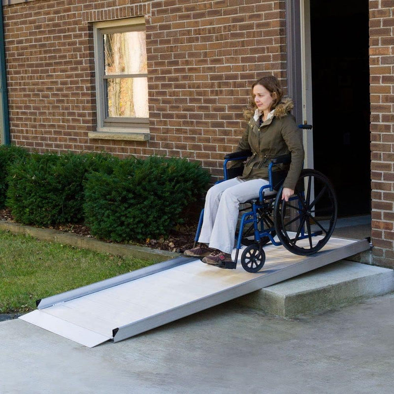 Portable Wheelchair Ramp – Lengths Adjustable from 3ft to 12ft