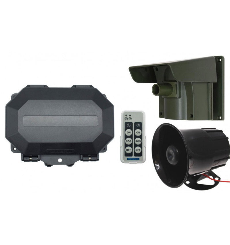 Long Range Driveway PIR Alarm With Outdoor Receiver & Loud 118 dB Siren