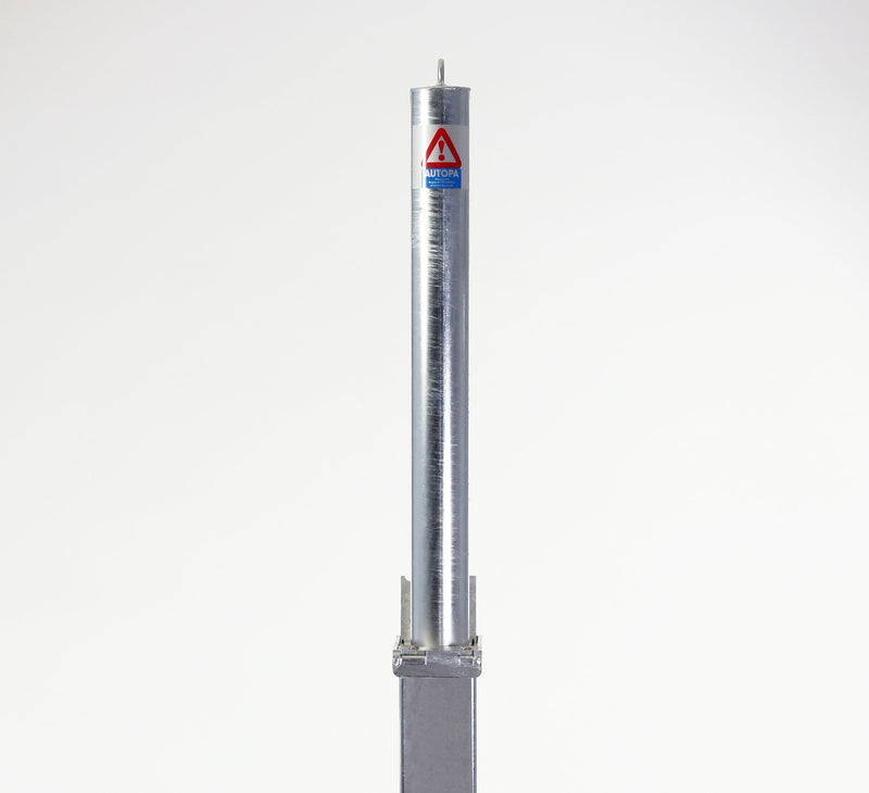 White Smoke 500mm Retractable Telescopic Parking Post