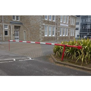 SecureGuard Manual Arm Barrier 3-8 Metres for Access Control, Parking, and Traffic Management – Adjustable, Easy Installation, Safety Compliant