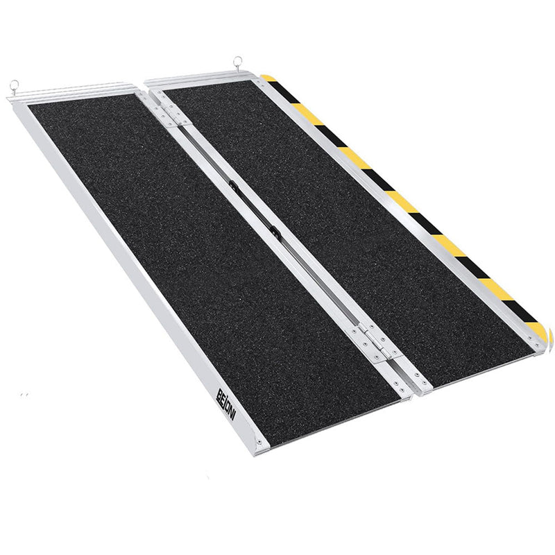 Heavy-Duty Portable Multi-Fold Wheelchair Ramps for Superior Accessibility